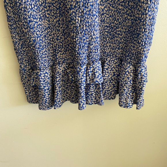 American Eagle Smocked Tube Ruched Dress - Picture 4 of 7